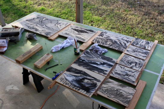 Prepping New Woodblocks