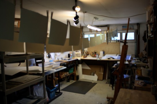 Prepping For Woodblock Printmaking