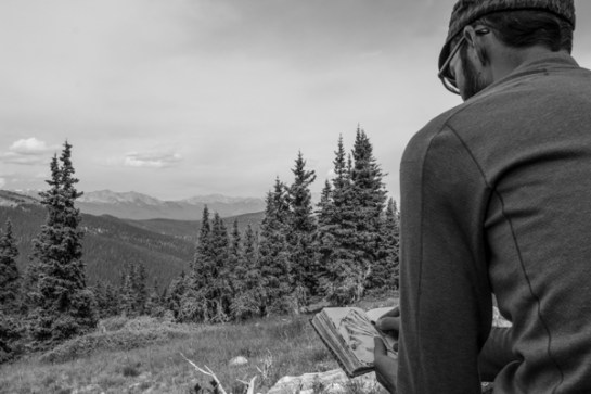 One last sketch, I will post some images from my sketch book when I return in a few weeks from Colorado and New Mexico.