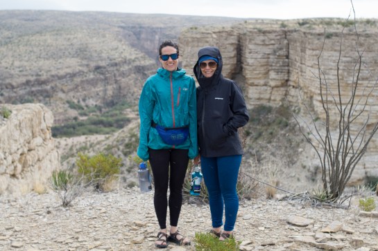 Rain was in the forecast this morning, as we woke up to a light drizzle. We went on a day hike out to a bluff and a nearby slot canyon.